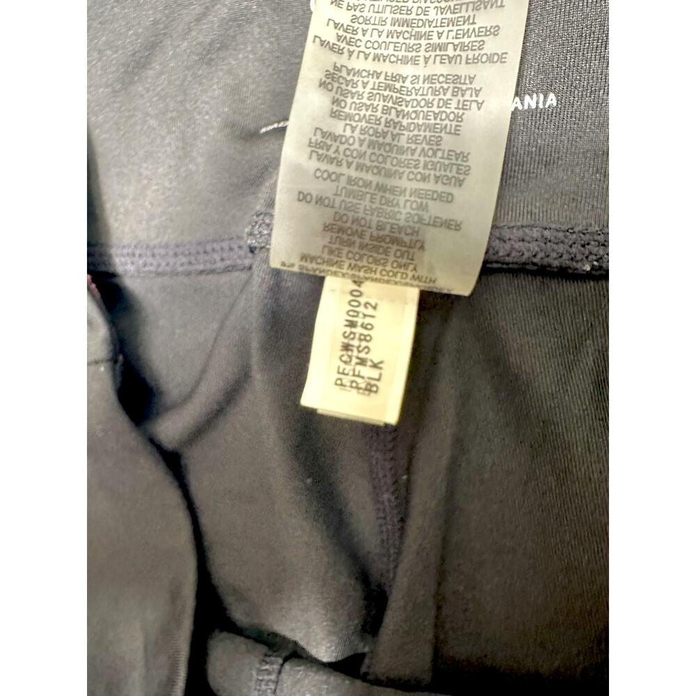 Calvin Klein Black/White Compression Athletic Shorts With Logo Women's Large - Picture 5 of 10